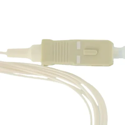 50/125UM Laser Optimized 10G Pigtail .9MM Tight Buffer Cable, SC Connector Mulitmode, 3 Meter Length