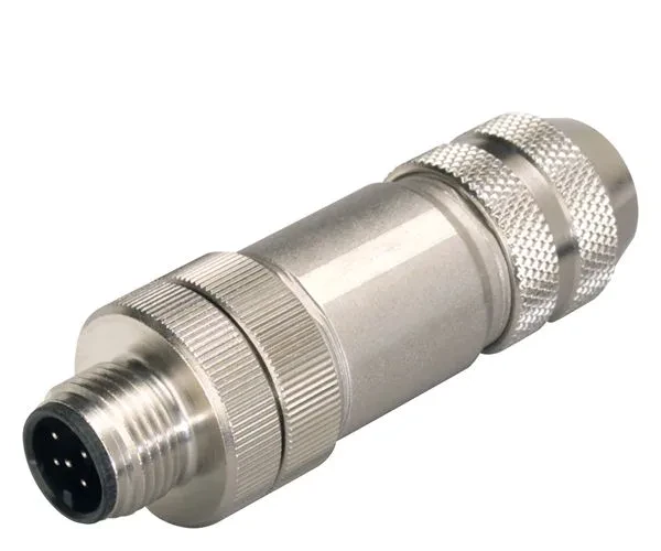 PACKING UNIT 5 PIECES PIN CONNECTOR CABLE OUTLET FOR FIELD ASSEMBLY PLUG F. ET200ECO WITH AXIAL SIMATIC NET, M12 CONNECTING