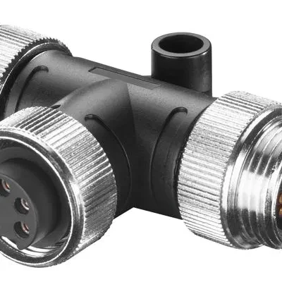 SIMATIC NET, 7/8 POWER T-TAP PRO, ENERGY-T-CONNECTOR FOR ET200 WITH 2 7/8 SOCKET INSERTS AND ONE 7/8 PIN INSERT, 5 PIECES PER PACKAGING UNIT