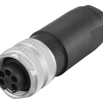 5 PIECES SOCKET CONNECTOR, PACKING UNIT FOR ASSEMBLY OF ET 200ECO PLUG W. AXIALCABLE OUTLET SIMATIC NET, 7/8 CONNECTING