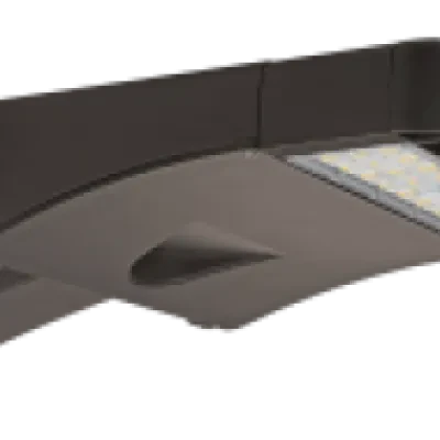 Area Light 1A, 70 watts, 120 277V, 0 10V dimmable, 5000K, Type III distribution, bronze painted finish