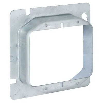 Hubbell Wiring Device Kellems, Wall Boxes, Mud Ring, 2-Gang, 4 11/16", 11/4" Depth