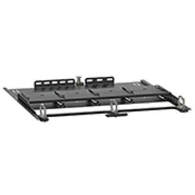 Retrofit Sliding Tray 1RU accepts Opt-X&reg Evolve MTP&reg Cassettes and Adapter Plates retrofit for Opt-X Ultra and 1000i RM Enclosures with sliding tray