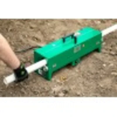 Electric PVC Heater for 1/2" - 6", all schedules with motorized rotation. Easy to use preheat for 10 minutes, open lid and position PVC, close lid, rotate until pliable, open lid,...