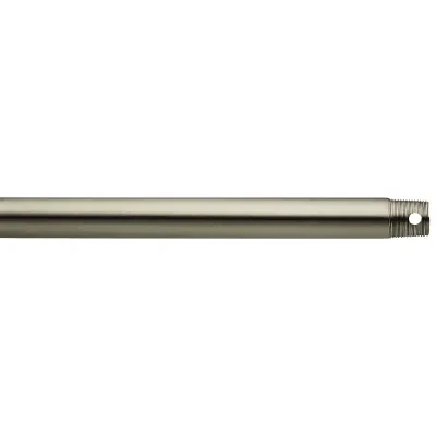 60 inch Extension Downrod 1 inch (O.D.) in Brushed Stainless Steel