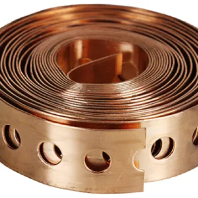 Plumbers Tape, 50 ft. length, 3/4 in. width, 23 GA thickness, Solid Copper material