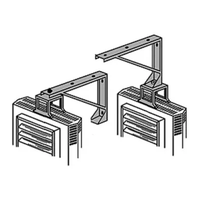 Mounting Bracket, Wall/Ceiling Mount. For Use With 80 KW - 100 KW 5100 Series Suspended Fan Forced Unit Heaters