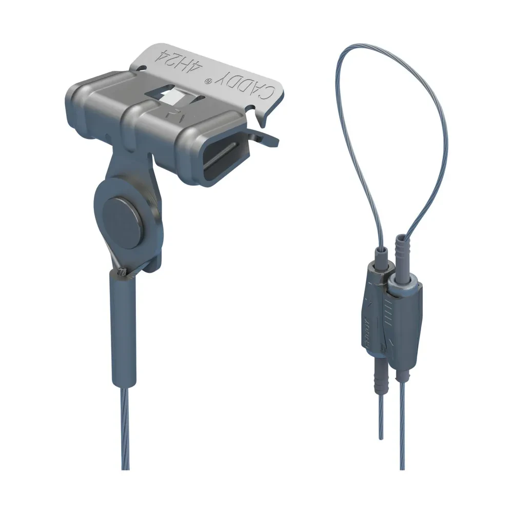 nVent CADDY Speed Link SLK with Hammer-On Flange Clip, 2 mm Wire, 9.9' Length, 5/16