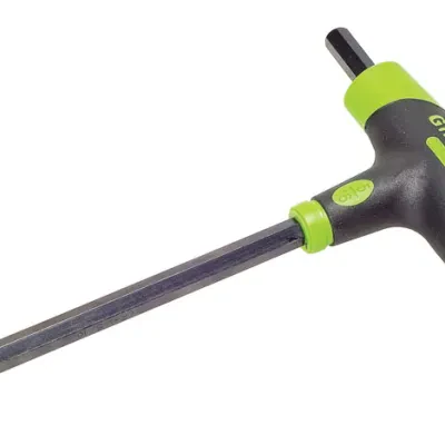 Hex Key T-Handle Driver 5/16".  Heat-treated and tempered for extra strength and durability.  Exceeds ASME/ANSI specifications.  Ergonomic molded grips for max torque and comfort....