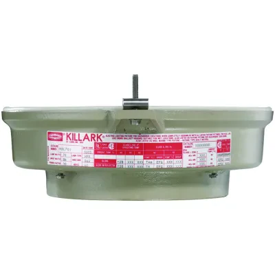 VQ2F SERIES - ALUMINUM 26 WATT COMPACT FLUORESCENT LIGHT FIXTURE (LAMPINCLUDED) - 120-277V AT 50/60 HZ - OPTIC THREAD SIZE 7-3/4 INCH