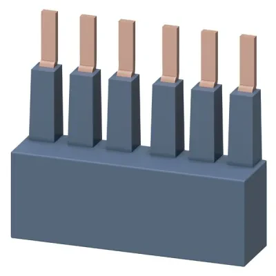 Accessory for SIRIUS 3RM1 3-phase busbarfor 2 motor starters modular spACing 45mm screw-type connection