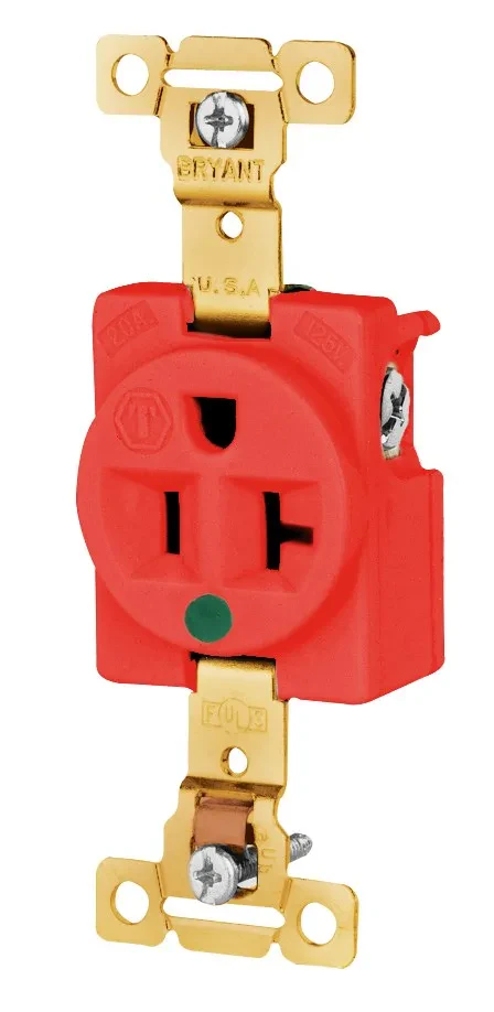 Bryant Electric 8310REDWR Electrical Receptacles product image