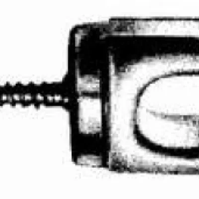 1 11/16" LG. Lag Screw Wireholder